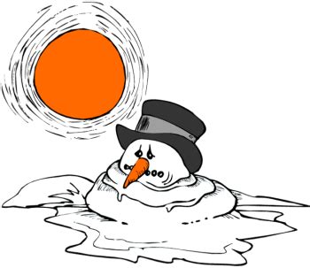 Melting snowman theme image 3. Melting Snowman Clipart - Clipart Suggest