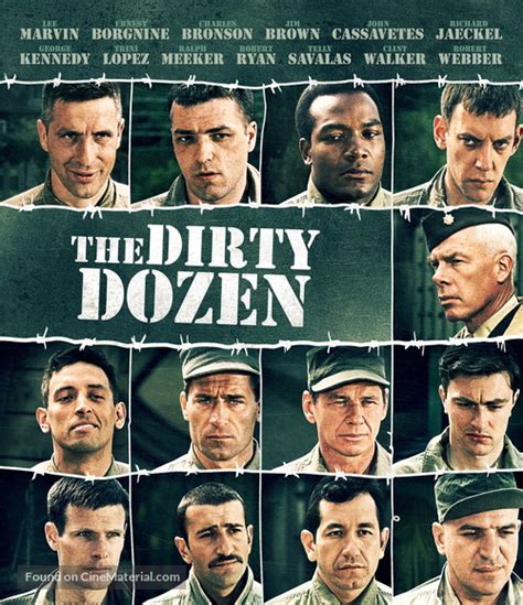 The Dirty Dozen 1967 Movie Cover