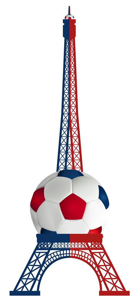 Paris, eiffel tower in spring bloom. Eiffel Tower Euro 2016 France PNG Transparent Clip Art ...