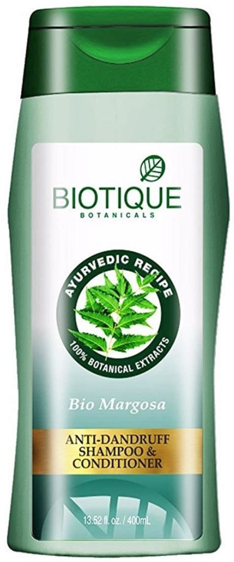 It makes the hair unmanageble, and also leads to hairfall. Biotique Bio Margosa Anti-Dandruff Shampoo & Conditioner ...