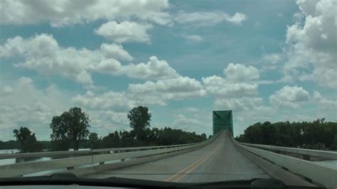 Crossing The Mississippi River On Us 6062 On The Cairo Mississippi
