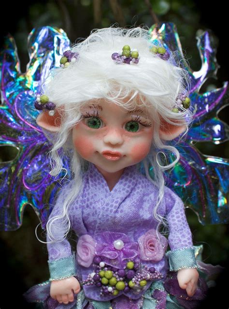 Ooak Fairy Faery Fairy Doll Art Doll Faeries And Pixies Fairies Fae Fantasy Art Polymer