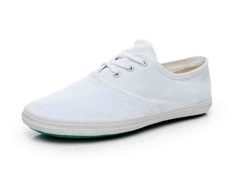White Canvas Tennis Shoes Cheaper Than Retail Price Buy Clothing