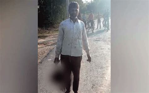 uttar pradesh man beheads daughter walks into police station with severed head