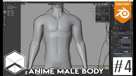 Blender Anime Male Body Modeling Wip Youtube