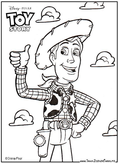 Coloriages Toy Story Salut Woody The Best Porn Website