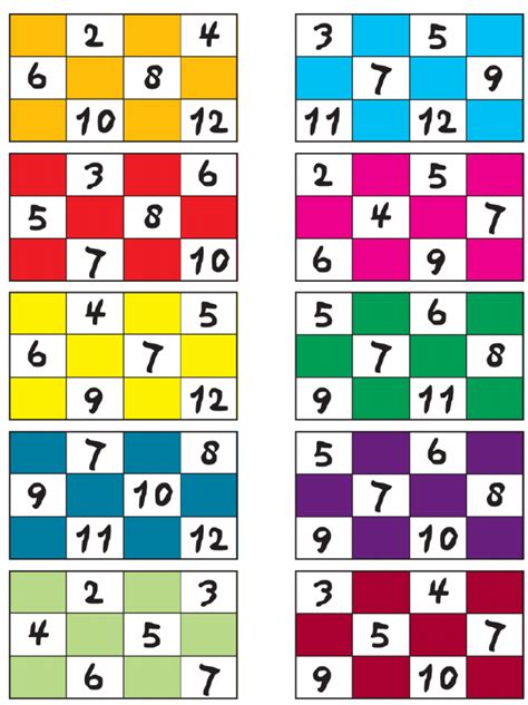 Bingos Para Imprimir Educación Primaria