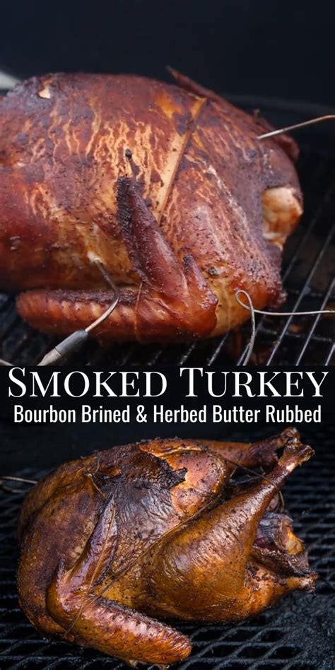 smoked turkey recipe with bourbon brine artofit