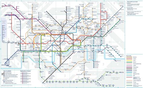 Mapa Del Metro De Londres Planos Y Líneas