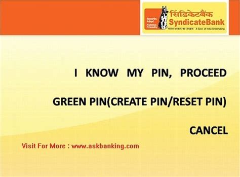 Pin last 4 digits of your debit card number customer id pin of your choice to 9223366333. Resolved - SyndicateBank Debit Card Blocked