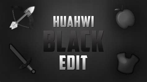 Minecraft Pvp Texturepack Itspropigs Black Huahwi Edit 64x Youtube