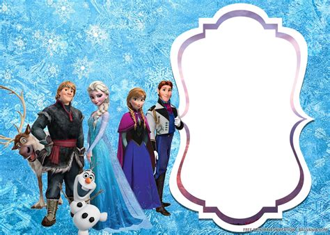 Free Printable Elsa Of Frozen 2 Birthday Invitation Templates 2nd