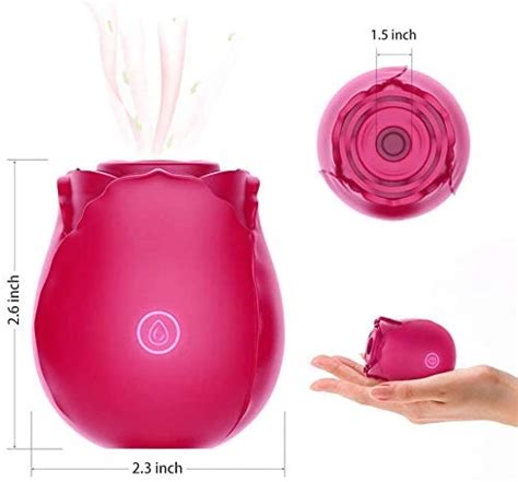 Wholesale Rose Flower Ştimulator For Women Vibrabrators Şex 7 Of