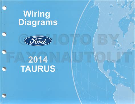 2014 Ford Taurus Wiring Diagram Manual Original