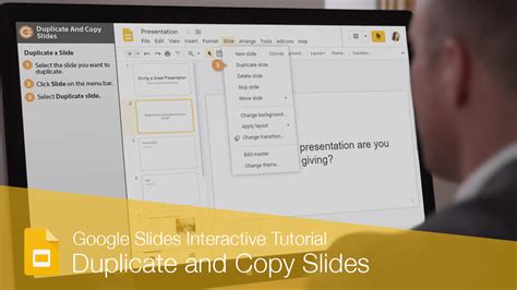 Duplicate And Copy Slides Customguide