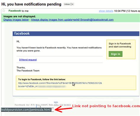 How To Spot A Phishing Facebook Mail Make Tech Easier