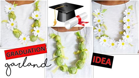 Diy Graduation Garlandleisidea Easy Last Minute Craft Youtube