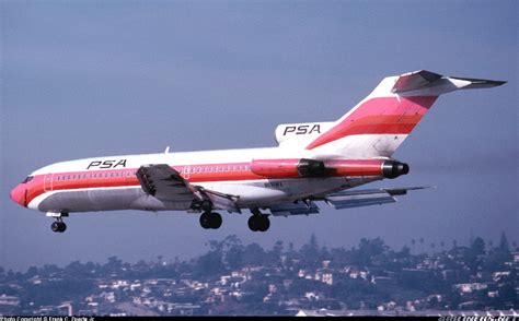 Boeing 727 173c Psa Pacific Southwest Airlines World Airways