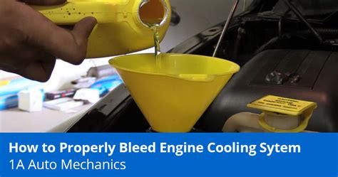 How To Bleed The Coolant System Properly Expert Tips 1a Auto