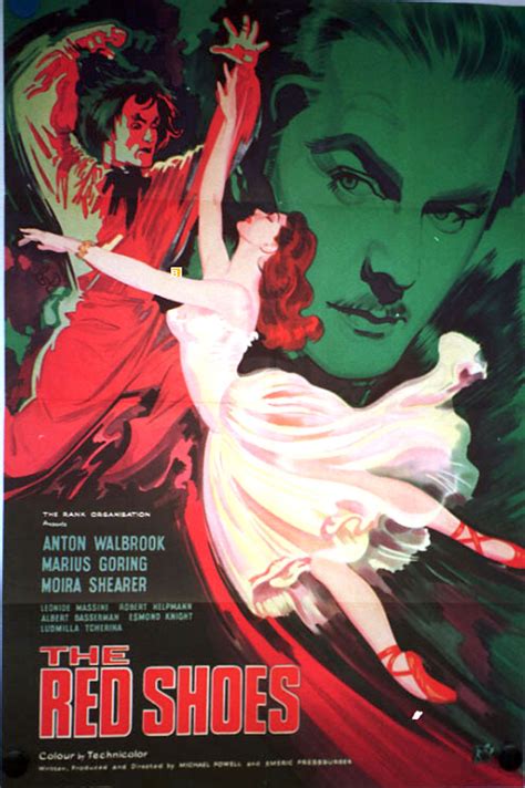 The Red Shoes Anton Walbrook Marius Goring Moira Shearer