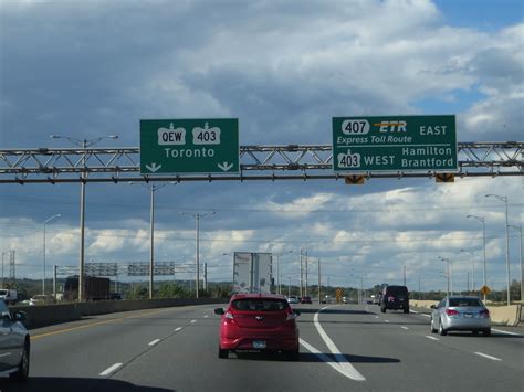 Junction With Ontario Highway 403 And 407 Queen Elizabeth Flickr