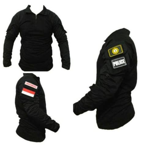 Jual Kaos Pdl Latihan Outdoor Combat Shirt Police Baju Latihan Tactical