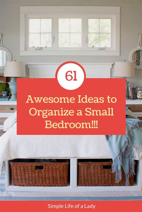 61 Simply Amazing Small Space Hacks For Your Tiny Bedroom In 2020