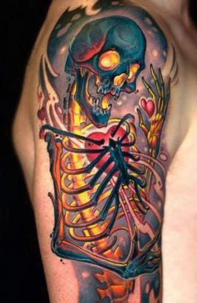 Татуировка скелет значение эскизы тату и фото