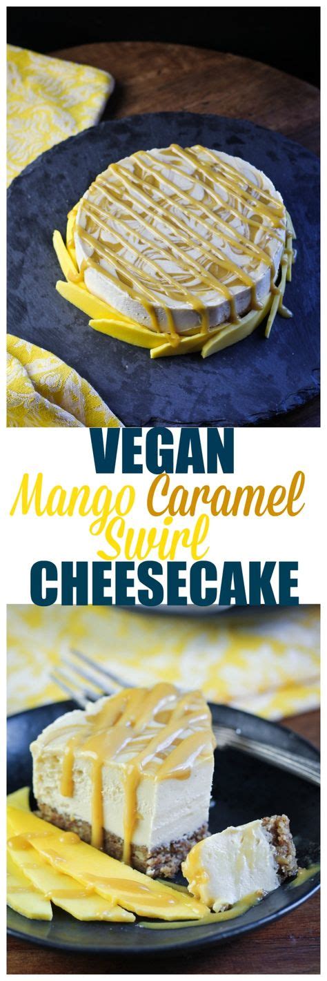 It all started in september when my friend and i were eating a piece of chantilly cake at whole foods and discussing the activities she must endure as a senior. Vegan Mango Caramel Cheesecake | Recipe | Vegan dessert ...