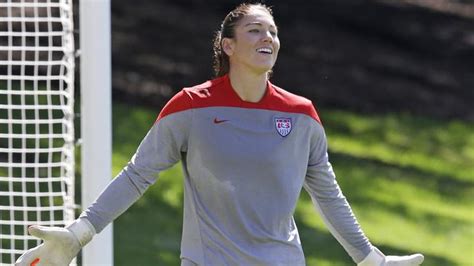 Hope Solo Us Womens Goalkeeper Is The Most Controversial Female Athlete In The World