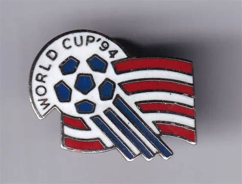Rare Pins Pins Football Soccer World Cup Usa 94 Team Logo Posters