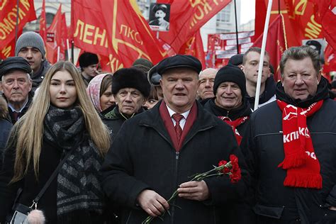 In Russia Young Communists See Moment To Vie For Power