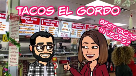 Tacos El Gordo Las Vegas Youtube