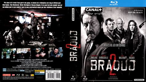 Jaquette Dvd De Braquo Saison 2 Coffret Blu Ray Cinéma Passion