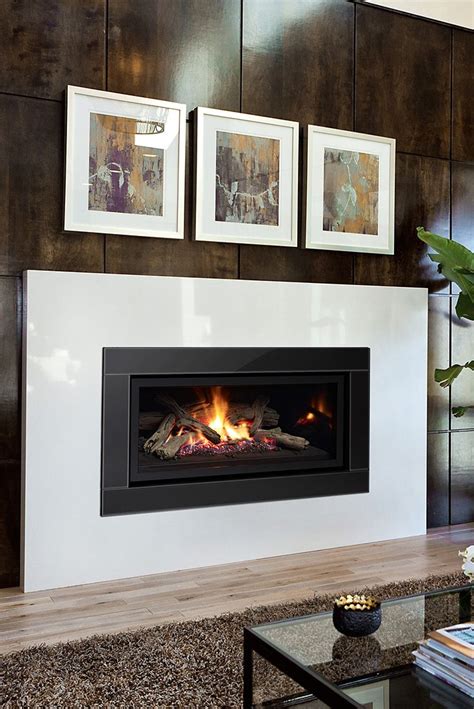 Contemporary Gas Fireplace French Country Cottages