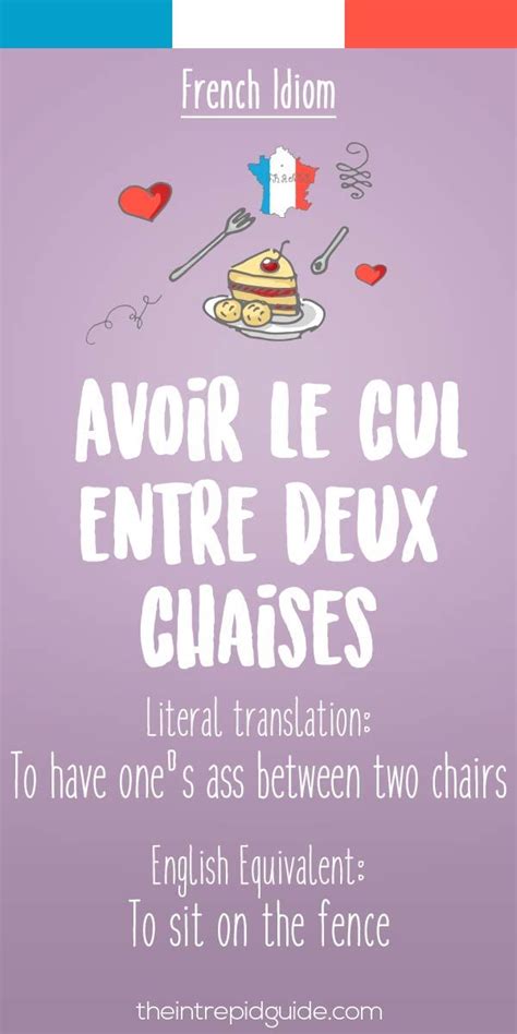 25 Funny French Idioms Translated Literally Learn French Funny