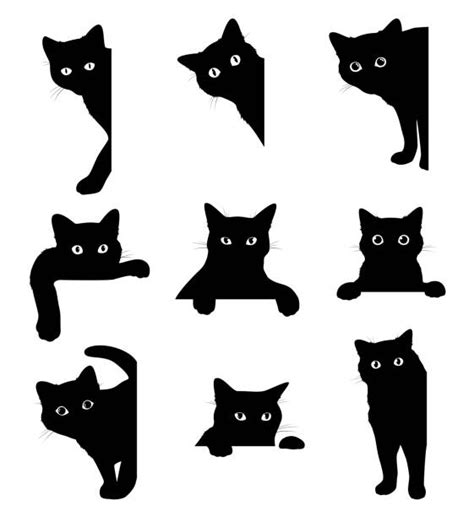 419 600 Cats Illustrations Royalty Free Vector Graphics And Clip Art In 2023 Black Cat