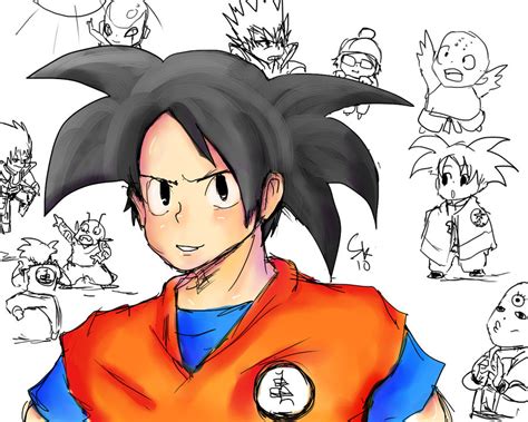 Goku Sama Tribute By Shiko Kun On Deviantart