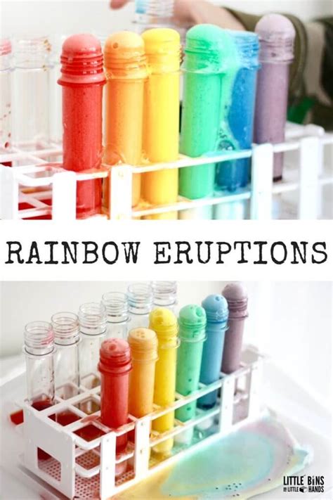 After all, learning science can. Erupting Rainbow Science Experiment for Kids Chemistry
