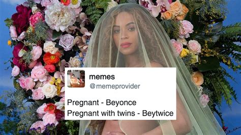 Beyoncé Is Pregnant With Twins So The Internet Is Giving