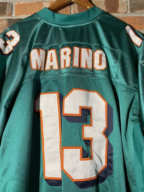 Vintage Miami Dolphins Dan Marino Football Jersey Authentic Stitched Sz