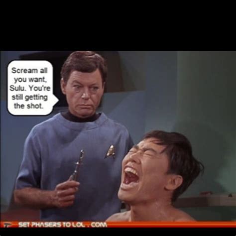 No Lollipop For Sulu Star Trek Funny Star Trek Original Star Trek