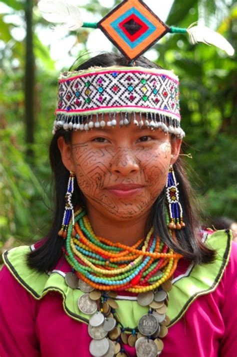 One Day In The Amazon River Basin Women Shipibo Peruvian People