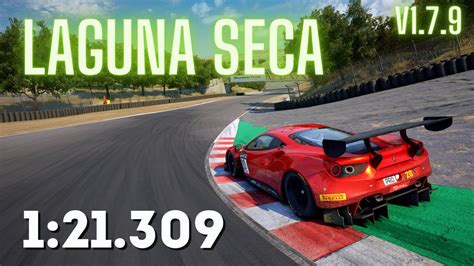 Assetto Corsa Competizione Ferrari 488 GT3 Evo Laguna Seca Hotlap