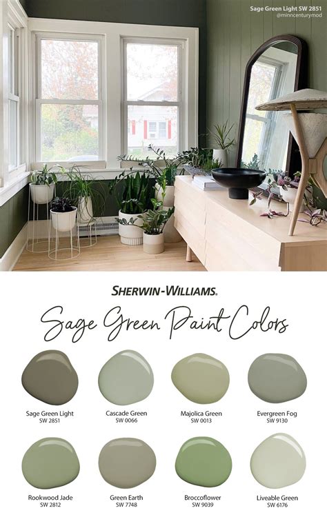 Light Sage Green Color Schemes