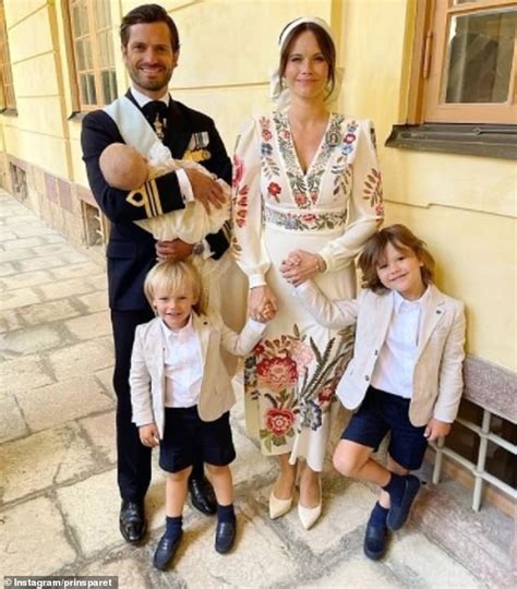 Princess Sofia And Prince Carl Philip Of Sweden Share New Portrait Of