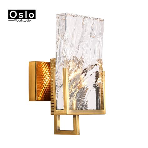 Crystal Wall Sconce Modern Wall Light Indoor Decorative Lights Lamp Led