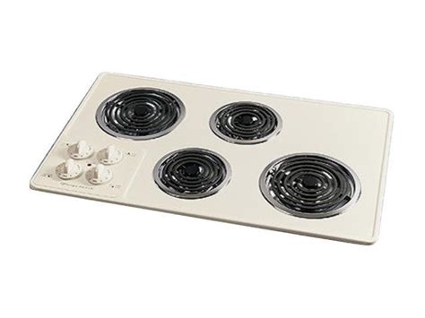 frigidaire cooktop coil electric bisque newegg