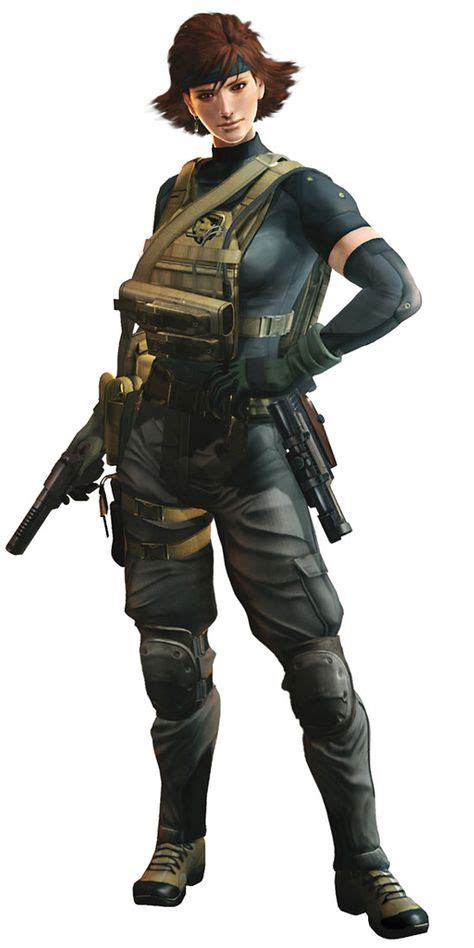 Meryl Silverburgh As She Appears In Mgs4 Metal Gear Gray Fox Metal