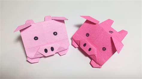 3d Origami Pig Learn Origami How To Make Origami Pig Youtube